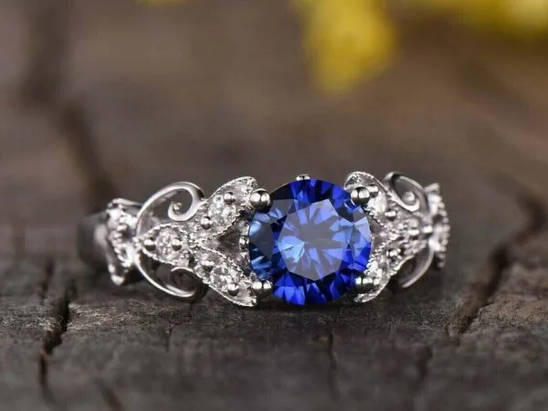 Round Solitaire Engagement Ring