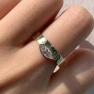 Marquise Bezel Engagement Ring