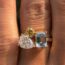 2.88Ct Three-Stone Party Ring