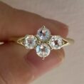 Round Solitaire Anniversary Ring