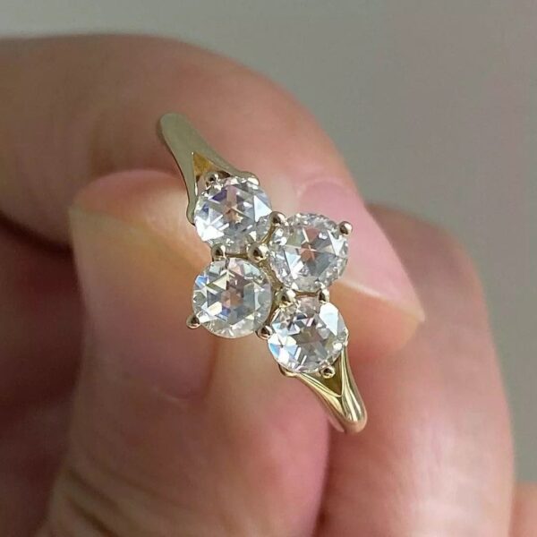 Awesome 2.85Ct White Round Cut Solitaire Anniversary Ring | Perfect Gift For Wife - Image 5