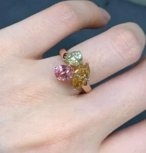 Oval & Marquise & Pear Ring