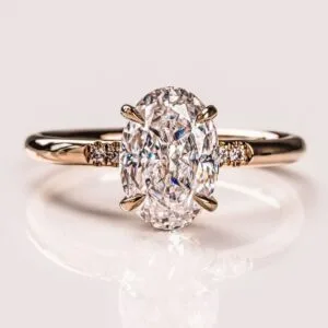 Oval Solitaire Engagement Ring