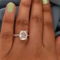 Cushion Solitaire Engagement Ring
