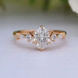 Oval Solitaire Engagement Ring