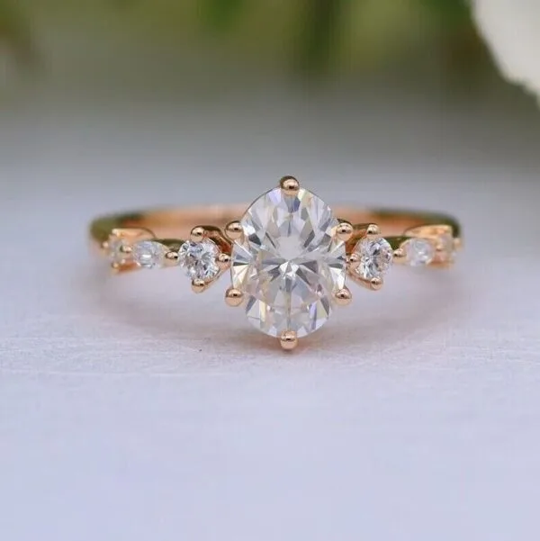 Oval Solitaire Engagement Ring