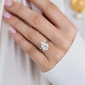 Pear Cut Engagement Ring