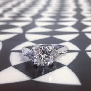 Cushion Cut Proposal Ring