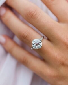 Round Solitaire Engagement Ring