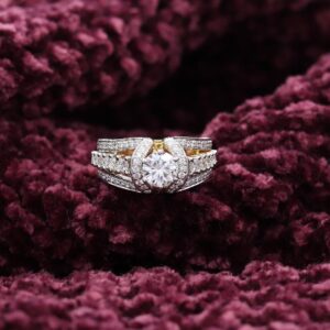 Round Solitaire Birthday Ring