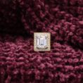 Emerald Halo Wedding Ring