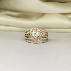 White Heart Promise Ring