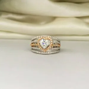 White Heart Promise Ring