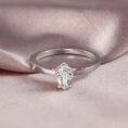 Kite Solitaire Proposal Ring