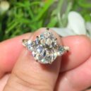 Pear Solitaire Promise Ring