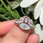 Marquise Wedding Ring Set