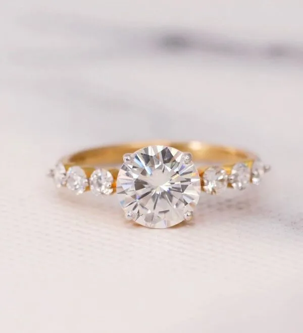 Round Solitaire Engagement Ring