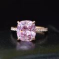 Cushion Solitaire Engagement Ring