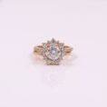 Round Anniversary Ring Set