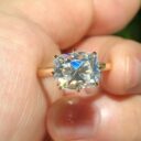 Cushion Cut Solitaire Ring