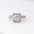 Round Solitaire Wedding Ring