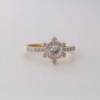 Round Halo Engagement Ring