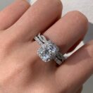 Radiant Anniversary Ring Set