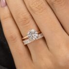 Round Solitaire Ring Set