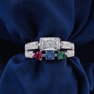 Radiant Solitaire Engagement Ring