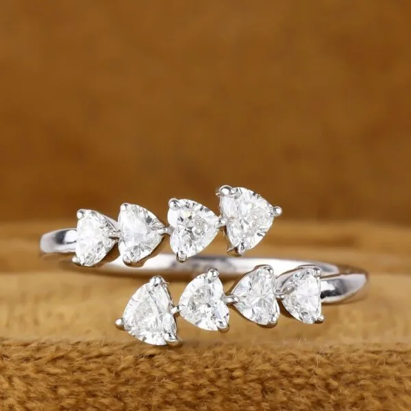 Heart Half Eternity Band