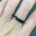 Princess Half Eternity Ring