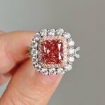 Radiant Double Halo Ring
