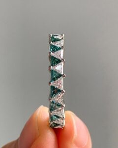 Triangle Full Eternity Band