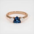 Trillion Three Stone Ring
