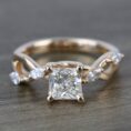 Princess Solitaire Birthday Ring