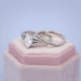 Marquise Proposal Ring Set