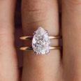 Pear Solitaire Engagement Ring