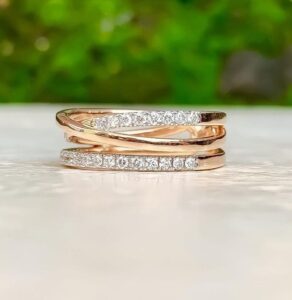 Round Solitaire Birthday Ring