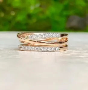 Round Solitaire Birthday Ring