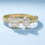 Round and Princess Ring