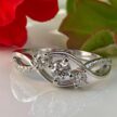 Round Three Stone Ring