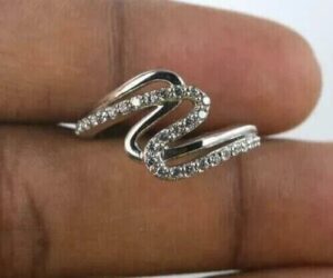 Round Pave Birthday Ring