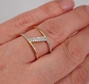 Round Pave Promise Band