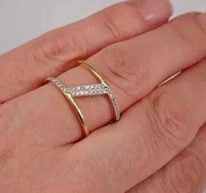 Round Pave Promise Band