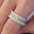 Baguette Full Eternity Ring
