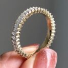 Baguette Full Eternity Ring