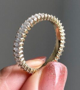 Baguette Full Eternity Ring
