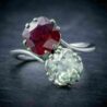 Round Two Stone Ring