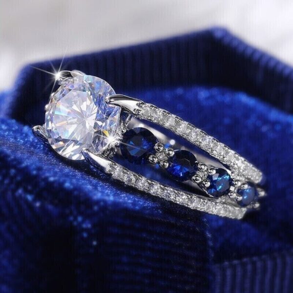 Wonderful 2.95Ct Round Cut Solitaire Best Wedding Ring For Bridal | Special Occasion - Image 2
