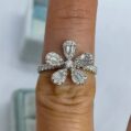 Round Solitaire Anniversary Ring
